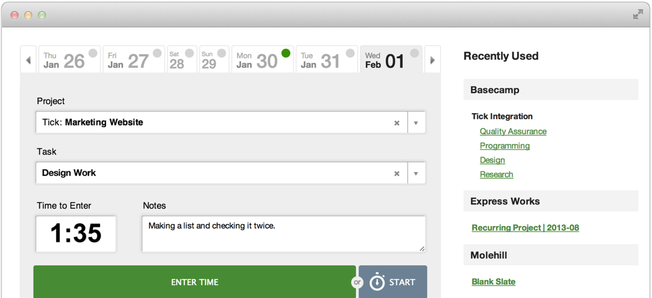 Tick - Time Management Software That Keeps You Profitable